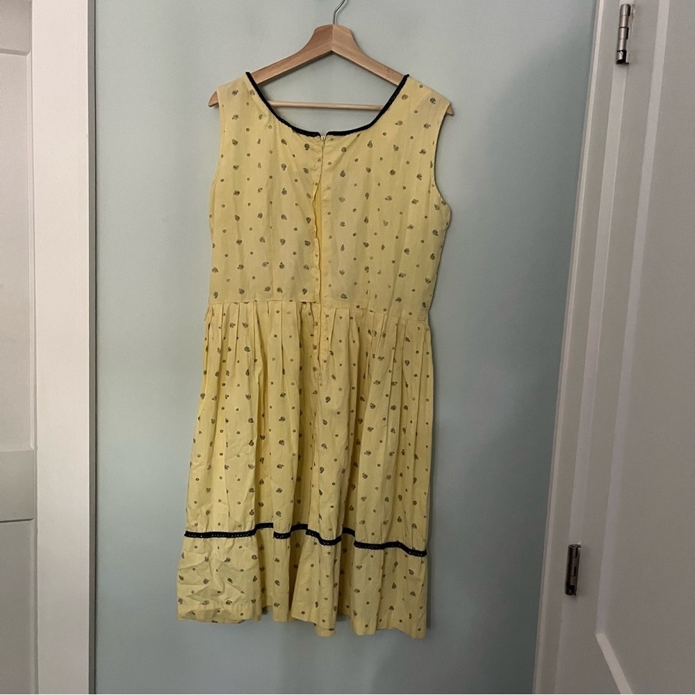 Sweetest vintage bespoke cotton dress - Picture 6 of 7